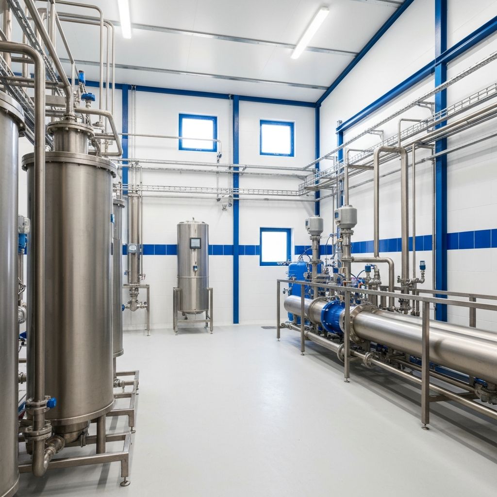 Planta de purificacion VSK CRAFT SRL en Mar del Tuyu